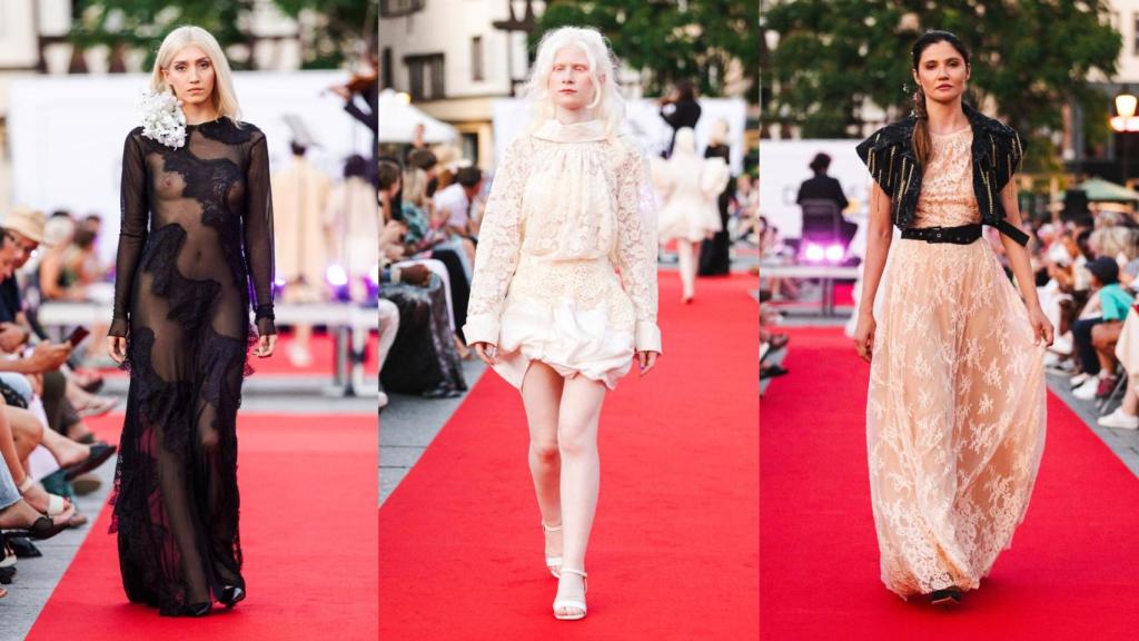 Siluetas del desfile de María Lafuente.