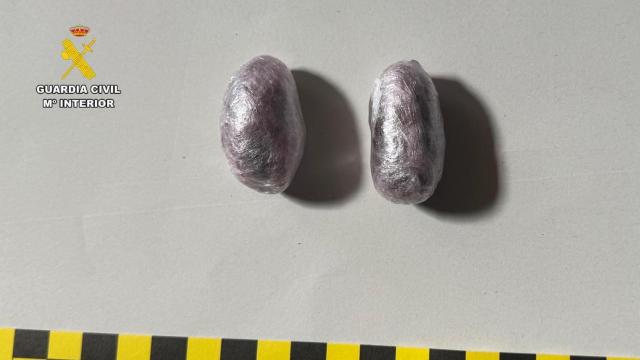 Las sustancias estupefacientes que trató de introducir la mujer detenida en la prisión de Dueñas, en Palencia