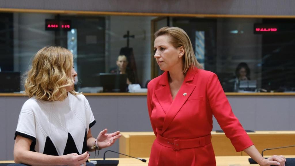 Mette Frederiksen y Giorgia Meloni comparten la política de línea dura en materia migratoria