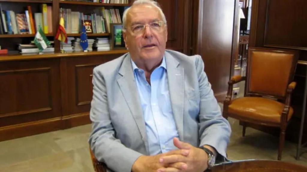 Jorge Hernández Mollar en su etapa de subdelegado del Gobierno en Málaga