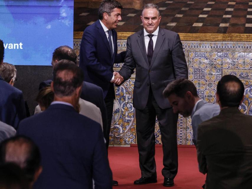 Mazón y Gan Pampols. Rober Solsona / EP