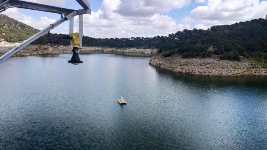 El embalse del Guadalhorce a principios de mayo.