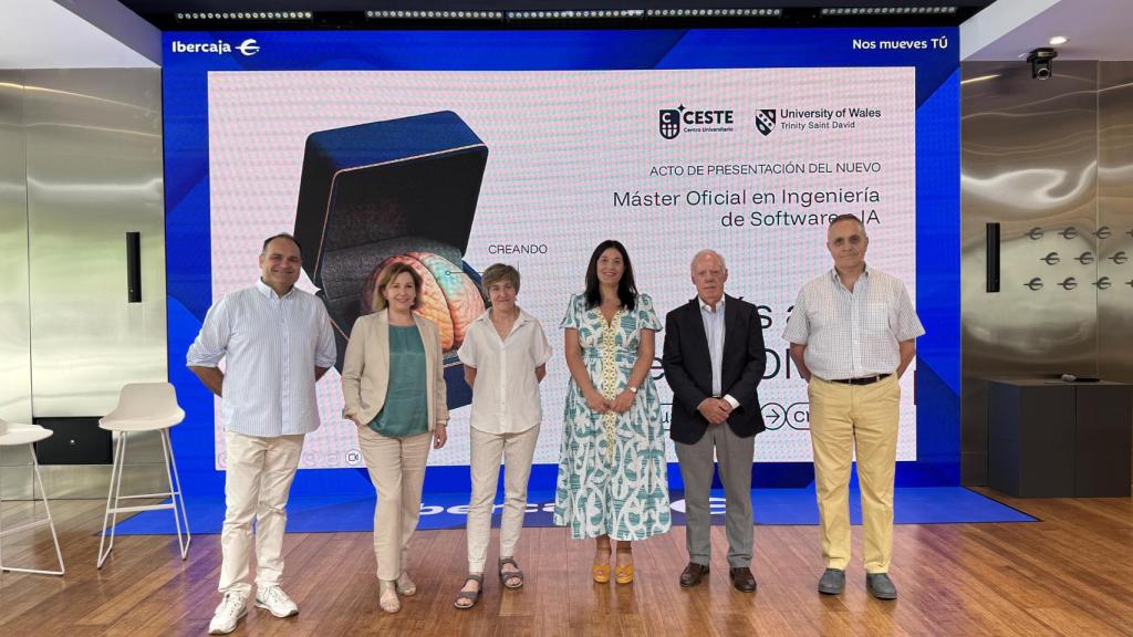 Daniel Martín, María Ángeles Gómez Laguna, Carmen Pellicer, Olga Campos, José María Marín y Óscar Aceña