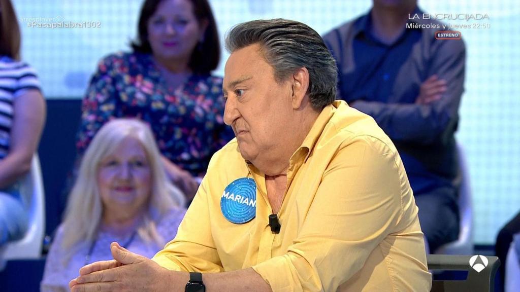 Mariano Peña en 'Pasapalabra'.