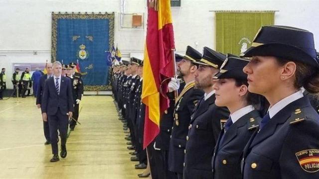Marlaska, en la jura de nuevos integrantes de la Escala Ejecutiva de la Policía en 2023.