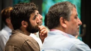 Ricky Rubio, durante un acto.