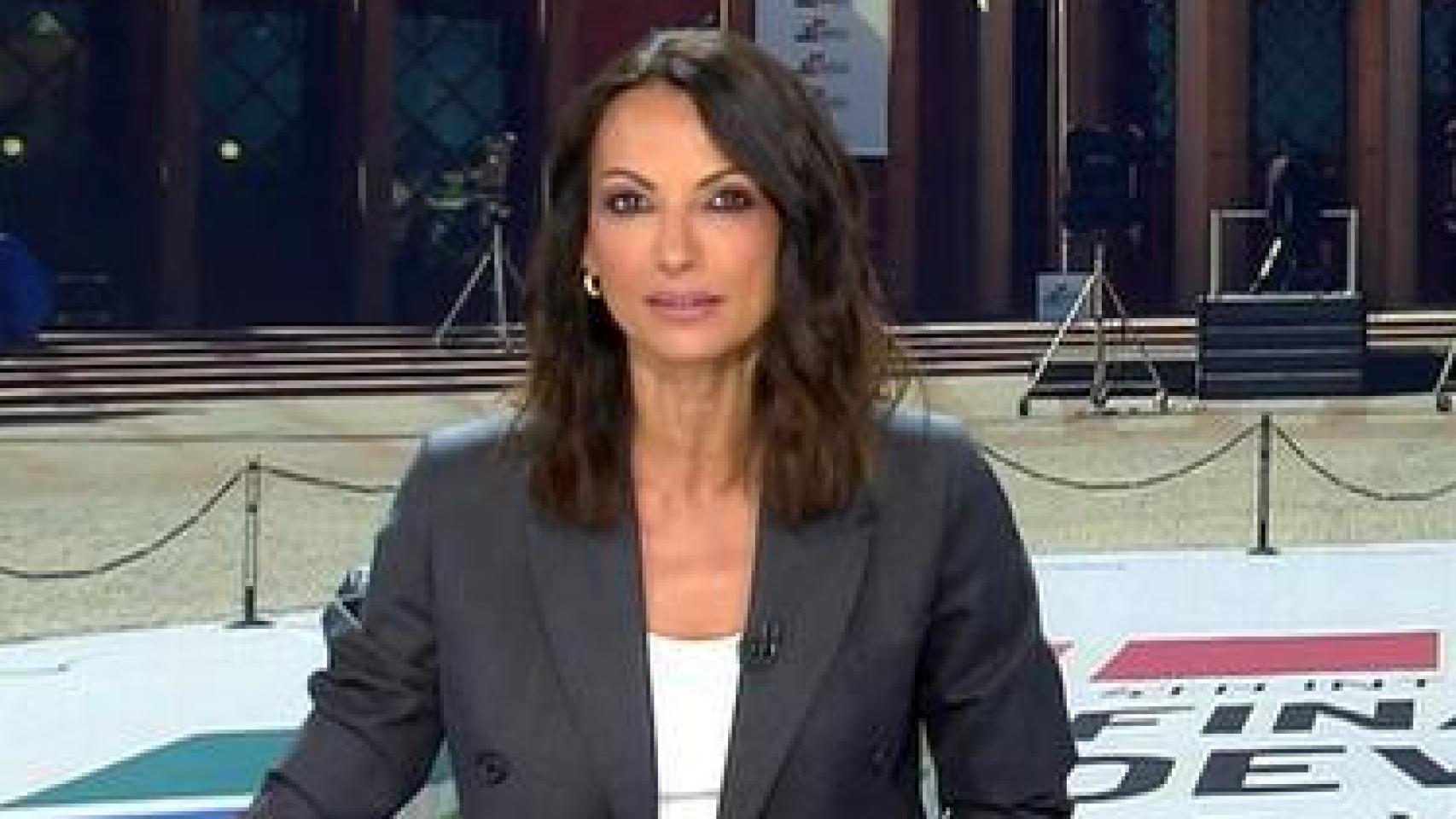 Laila Jiménez en Informativos Telecinco: 'El Matinal'.