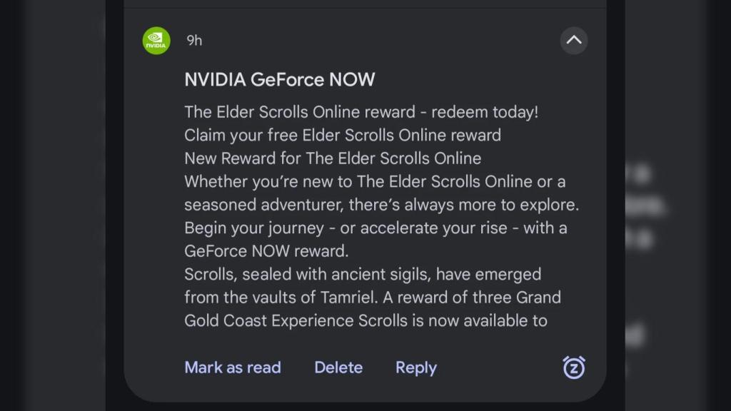 Nuevo botón de Marcar como leído en la notificación de Gmail para Android