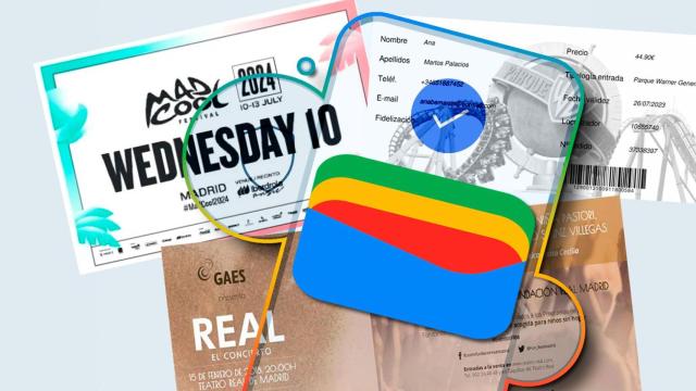 Fotomontaje inspirado en Google Wallet