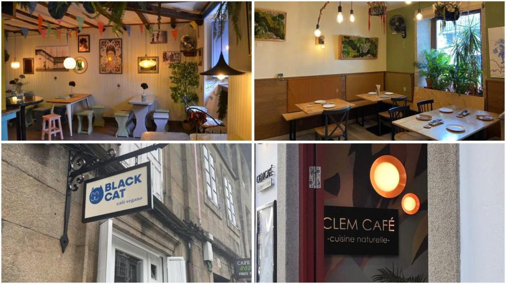 A Corre Vexeta, Entre Pedras, Black Cat y Clem Café.