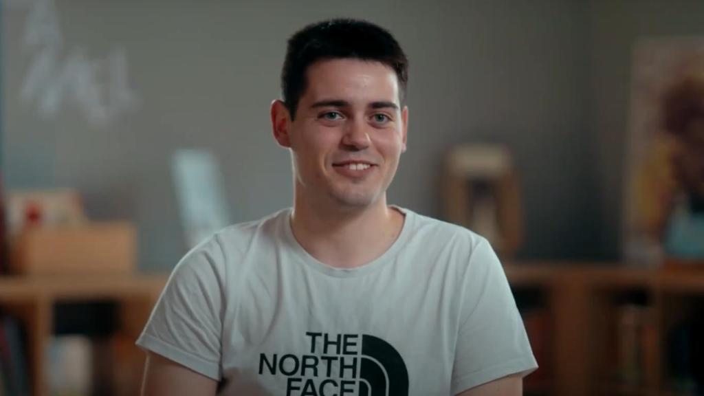 El leonés Lleir Santamarta en 'Generación Docentes. El documental'