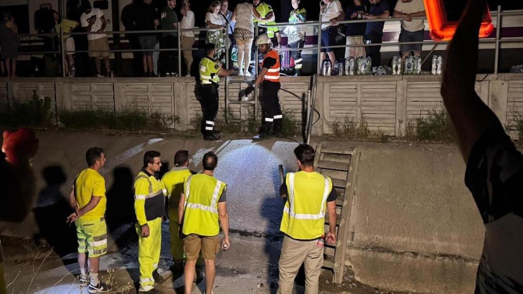 Tren averiado en Pantoja (Toledo).