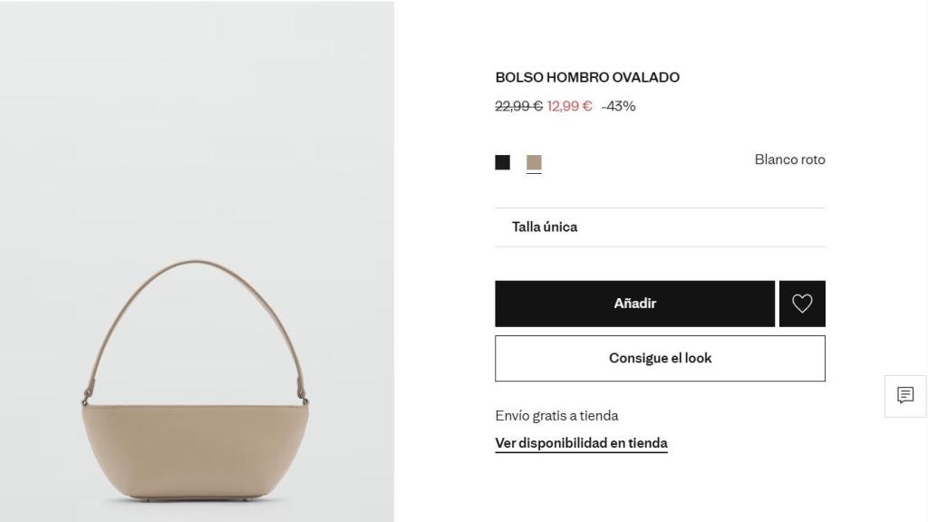 Bolso ovalado. REF. 87082536