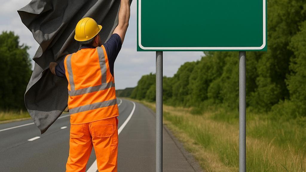 Imagen de una nueva señal generada con inteligencia artificial.