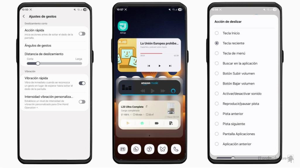 One Hand Operation+ en Google Lock