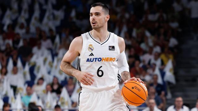 Alberto Abalde, durante el partido ante Valencia Basket en la final de la Liga Endesa.