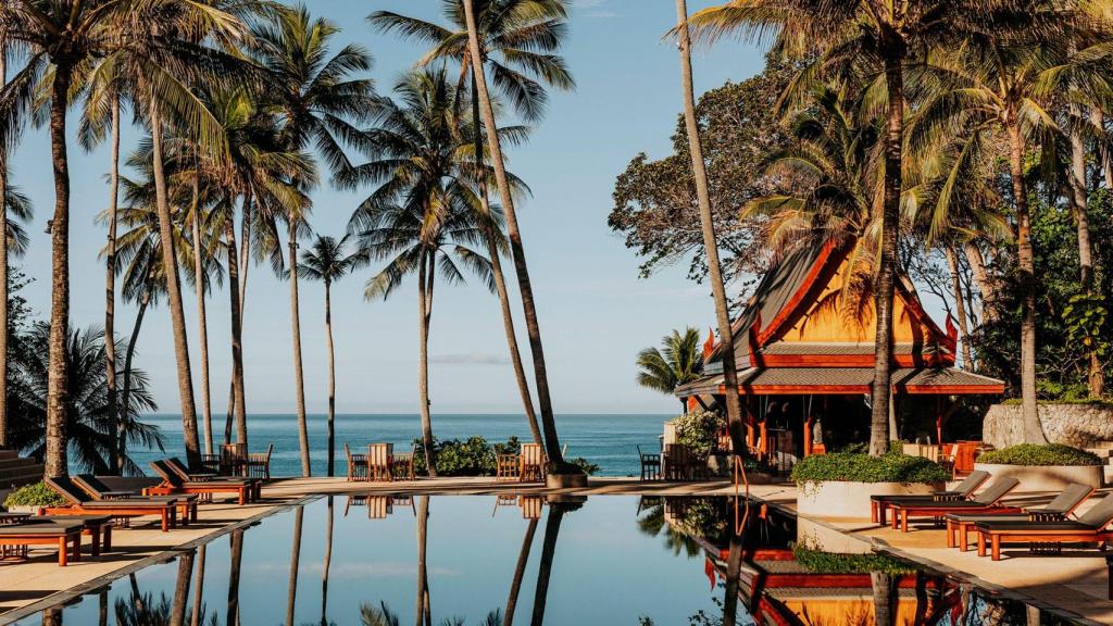 El primer alojamiento de la compañía, Amanpuri, en Tailandia.