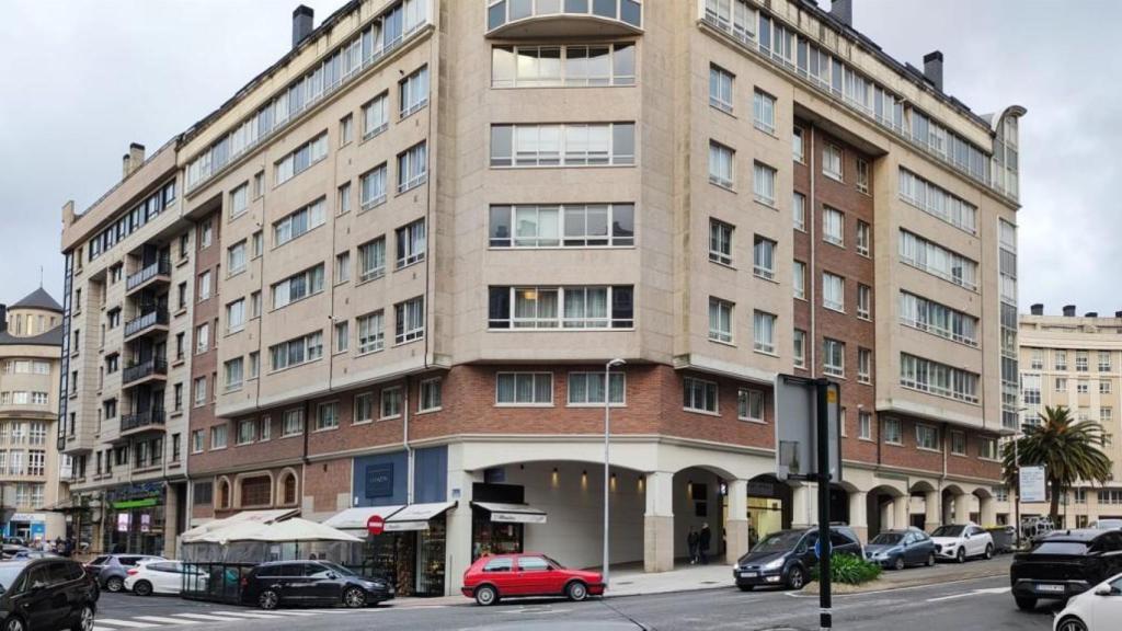 Bloques de viviendas en el barrio de Matogrande, en A Coruña.