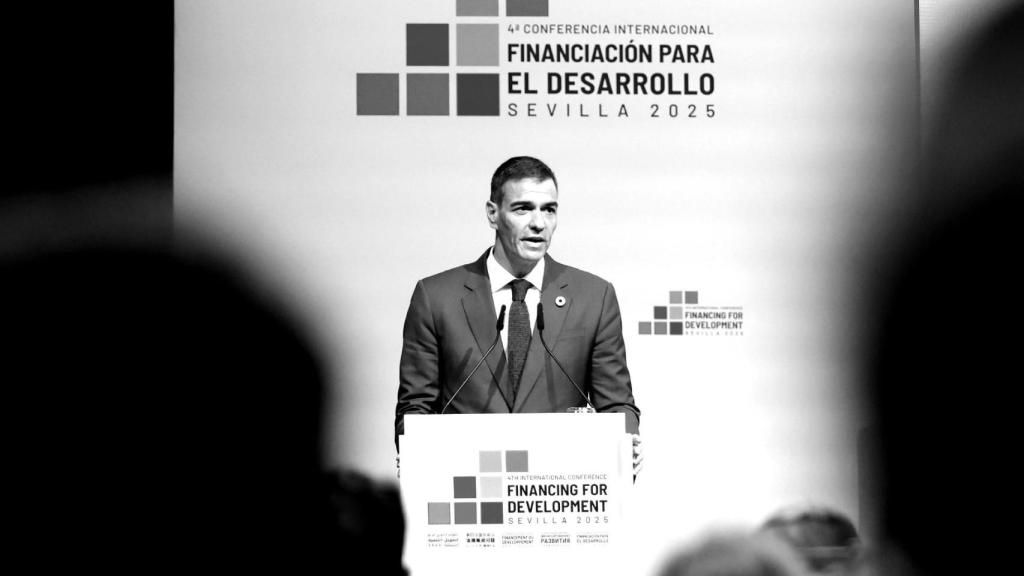 El presidente del Gobierno, Pedro Sánchez, interviene en la segunda jornada de la IV Conferencia Internacional sobre la Financiación para el Desarrollo de la ONU.