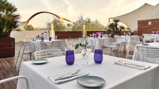 Terraza de Celebris.