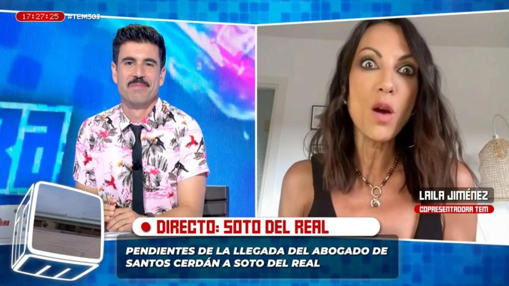 Luis Fabra y Laila Jiménez en 'Todo es mentira'.