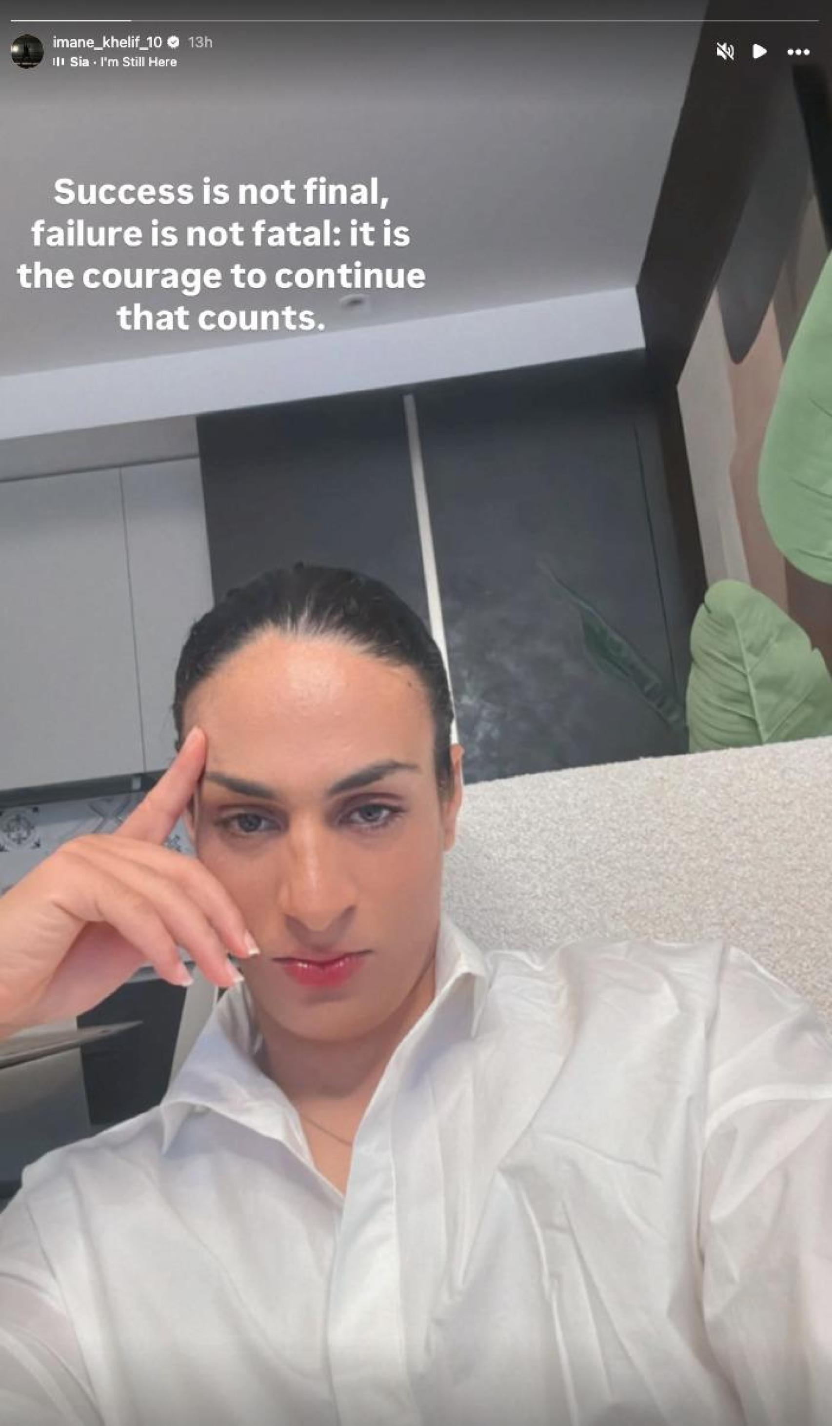 Publicación de Imane Khelif