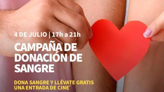 El cartel de la nueva colecta solidaria de sangre en Málaga.