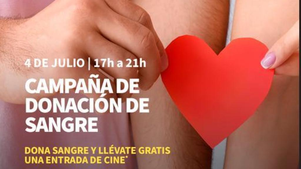 El cartel de la nueva colecta solidaria de sangre en Málaga.