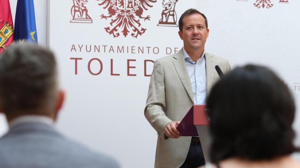 Carlos Velázquez, alcalde de Toledo.