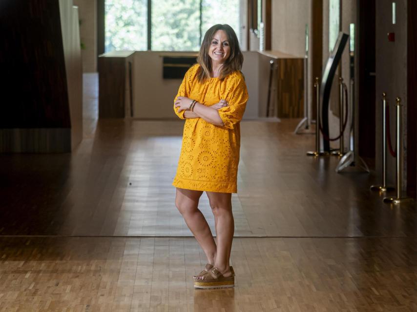 La portavoz del Grupo Socialista, durante la entrevista con EL ESPAÑOL de Castilla y León