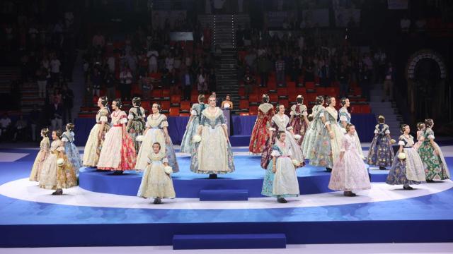 Acto de elección de las candidatas a falleras mayores de Valencia 2024. Armando Romero