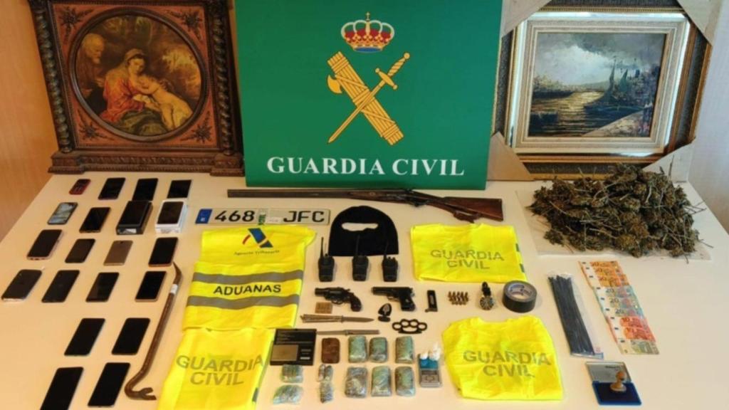 Operación contra robos en casas en el sur de Pontevedra