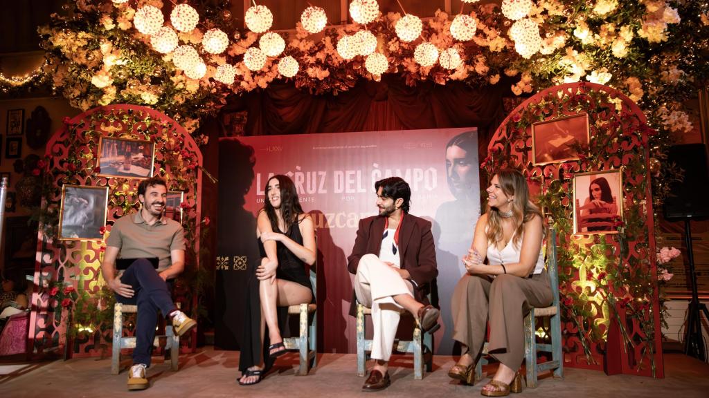 Rueda de prensa del homenaje a Camarón organizada por Cruzcampo en el tablao Bulería