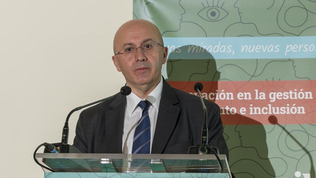 Jose Manuel Ferreño durante el acto.