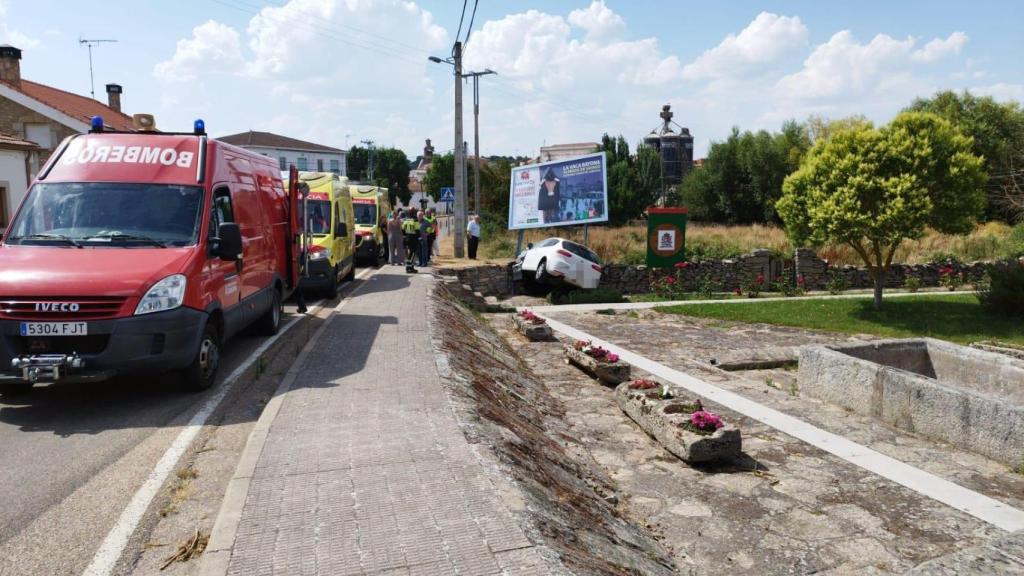 Accidente en Almeida de Sayago