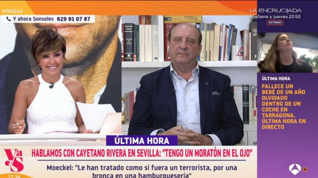 Sonsoles Ónega y Joaquín Moeckel.