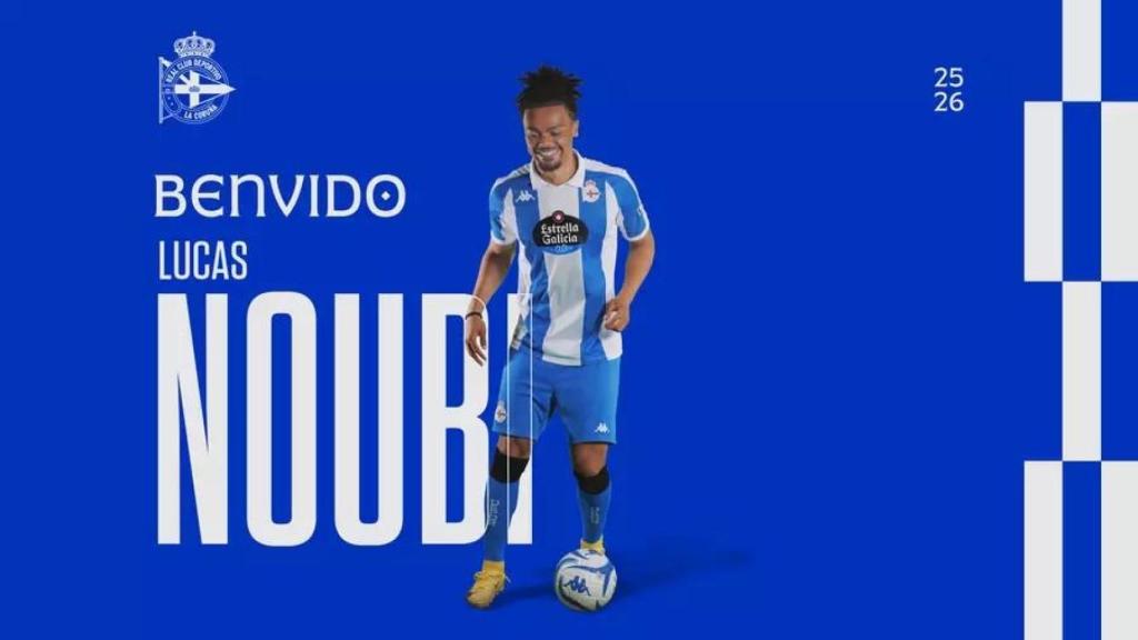 Oficial: Lucas Noubi, nuevo jugador del Deportivo