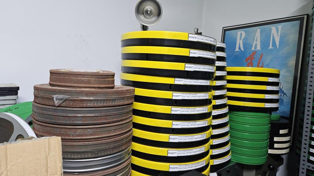 Copias de películas conservadas en la Filmoteca de Galicia.