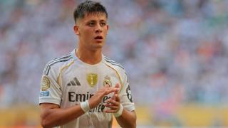 Güler, durante el partido contra la Juventus.