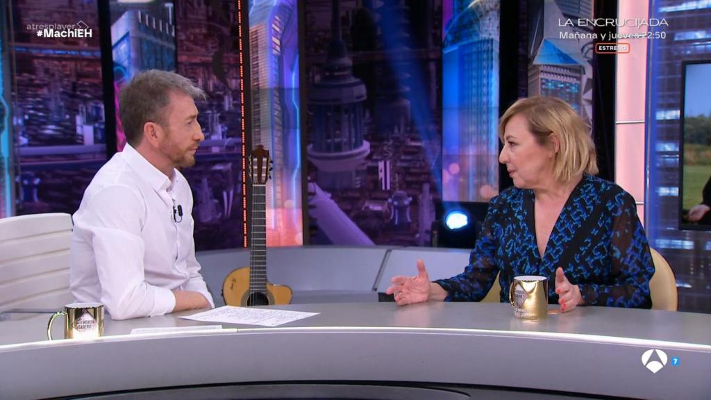 Carmen Machi en 'El Hormiguero'.