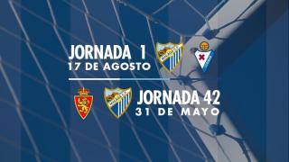 Málaga CF vs. SD Eibar, primera jornada de la liga 2025-2026