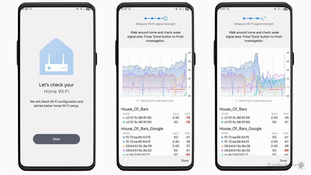 Inspenccionando la calidad de una red WiFi