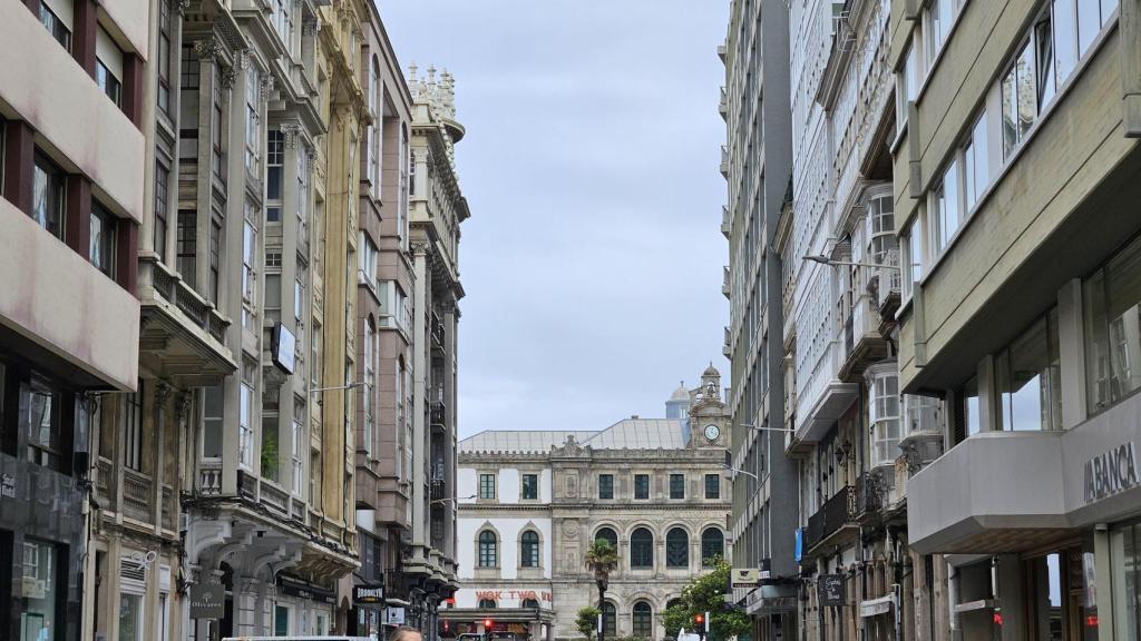 Cielos nublados en A Coruña.
