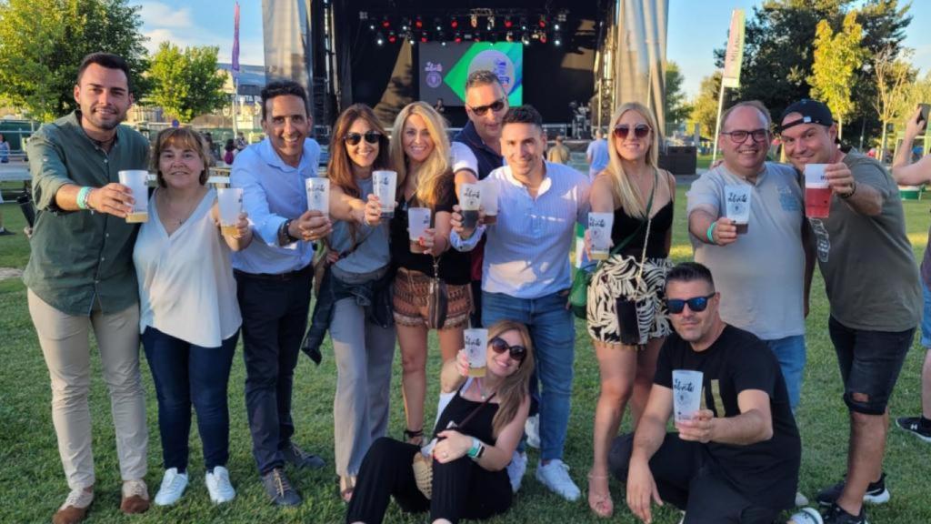 Imagen del festival del año pasado tras la apertura de puertas del Milanito Original en Zaratán