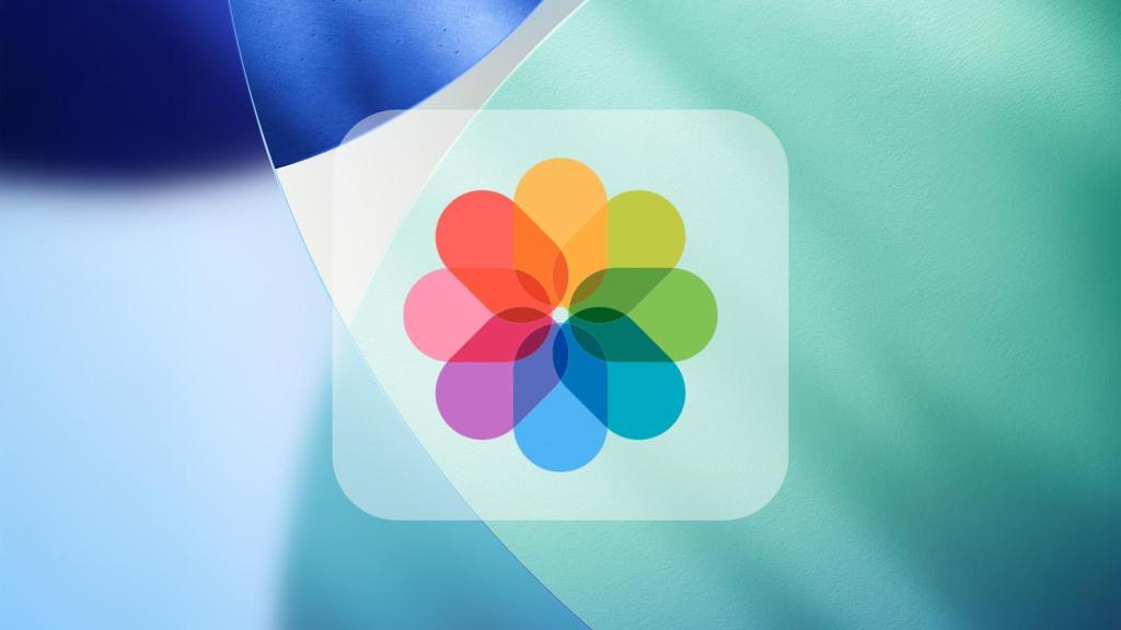 Fotomontaje con el logo de la app de iOS.