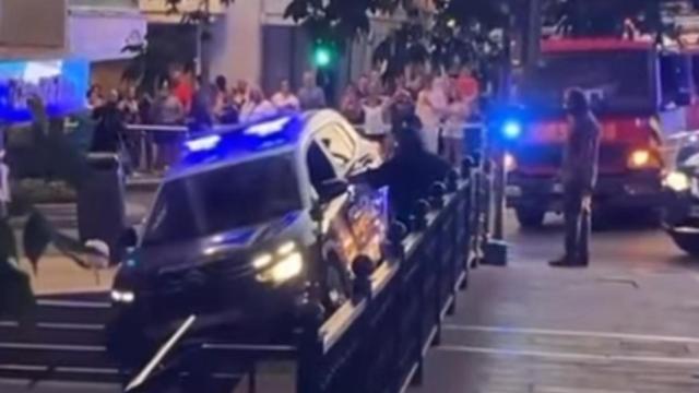 Así quedó el vehículo.