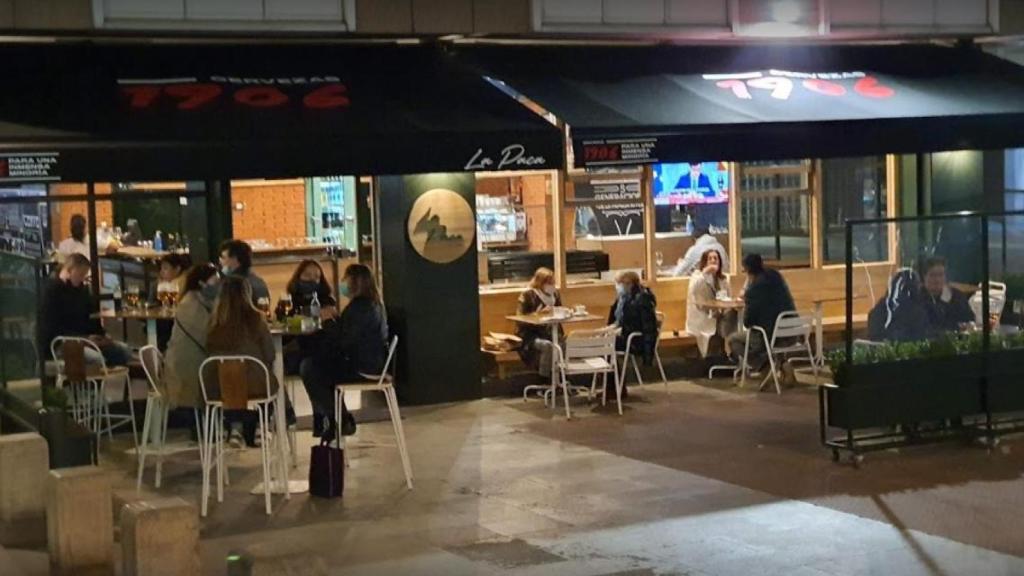 Imagen de la fachada de La Paca, en A Coruña.