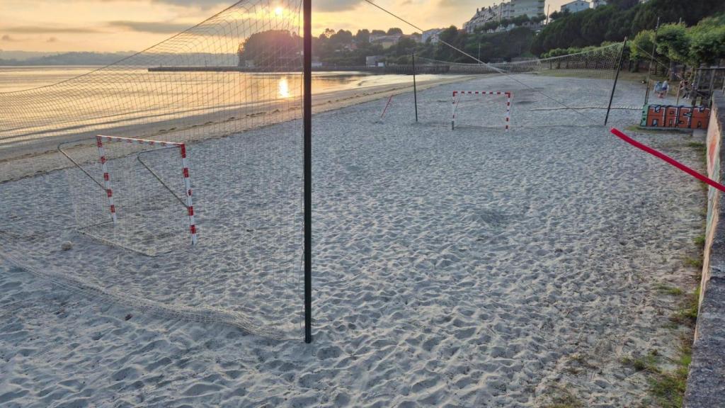 Imagen de la zona con la instalación ya completa.