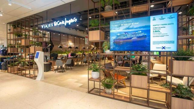 Agencia de Viajes El Corte Inglés remodelada.