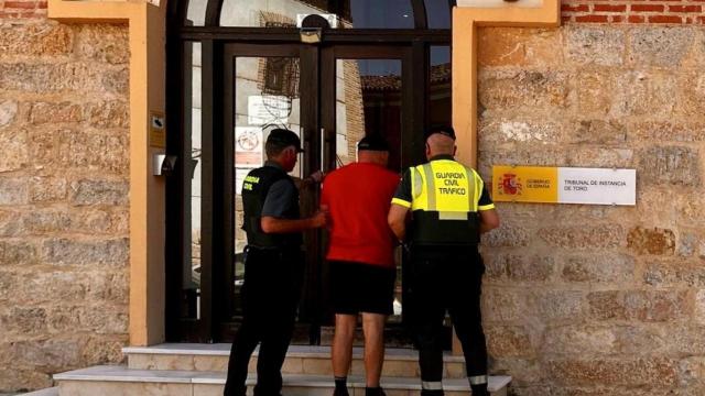 Conductor detenido por la Guardia Civil